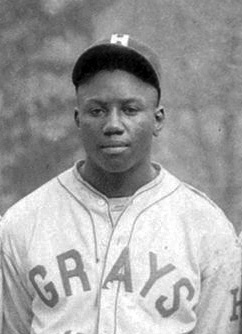 Josh Gibson in catcher's gear, 1931