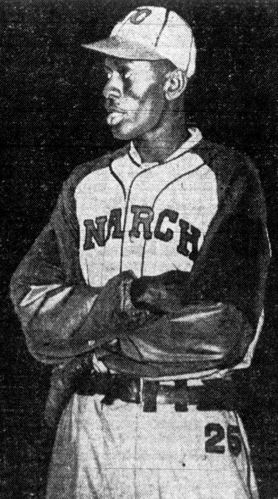 Satchel Paige in uniform, 1942
